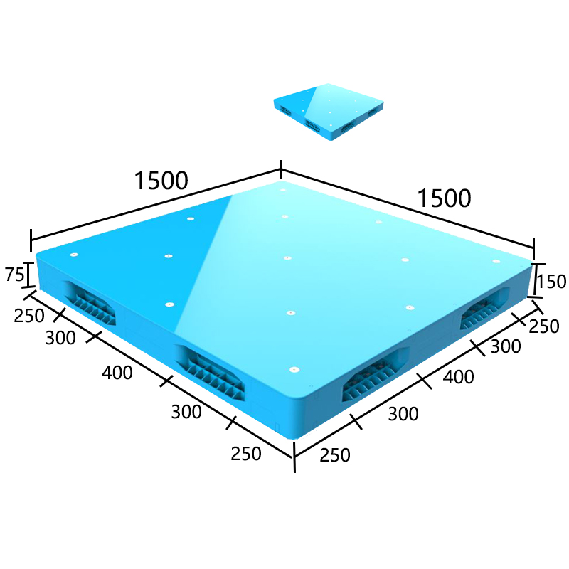 1515平板雙面塑料托盤
